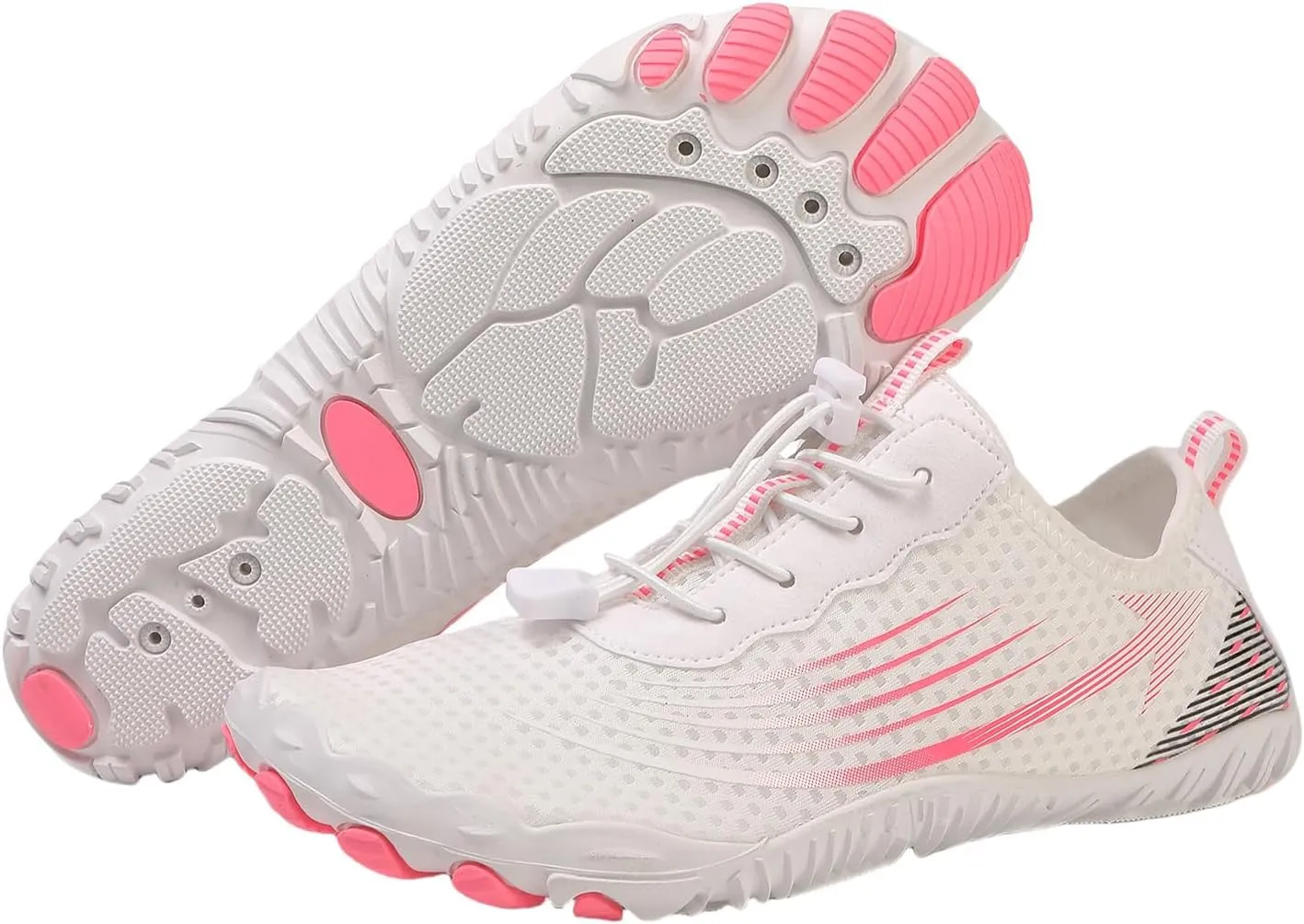 Hike Barefoot Shoes for Womens Mens Footwear Pro Barefoot Shoes, Wide Toe Box Healthy & Non-Slip Breathable Footwear for Women Surf Beach Walking Hiking Shoes