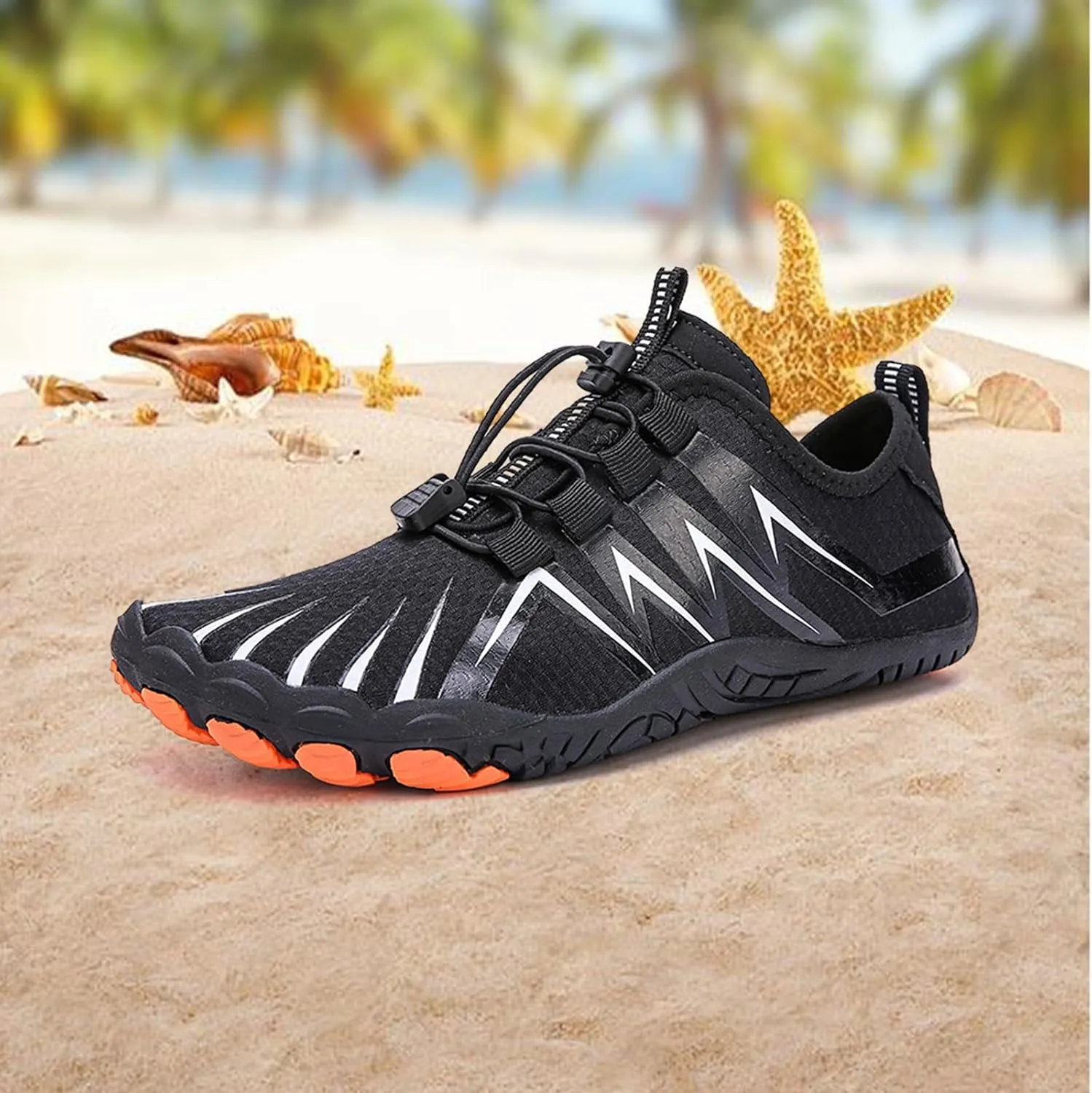 Hike Barefoot Shoes Women Non Slip Water Shoes Wide Toe Box Running Shoe Comfortable Water Resistant Hiking Shoe Breathable Footwear for Walking Summer Beach Quick Dry Casual Sneakers 2025 Fashion