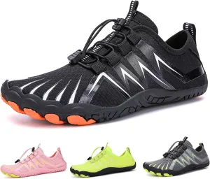 Hike Barefoot Shoes Women Non Slip Water Shoes Wide Toe Box Running Shoe Comfortable Water Resistant Hiking Shoe Breathable Footwear for Walking Summer Beach Quick Dry Casual Sneakers 2025 Fashion