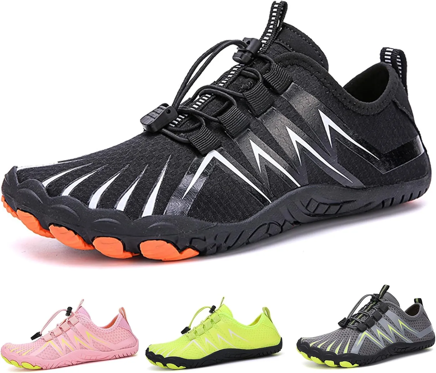 Hike Barefoot Shoes Women Non Slip Water Shoes Wide Toe Box Running Shoe Comfortable Water Resistant Hiking Shoe Breathable Footwear for Walking Summer Beach Quick Dry Casual Sneakers 2025 Fashion