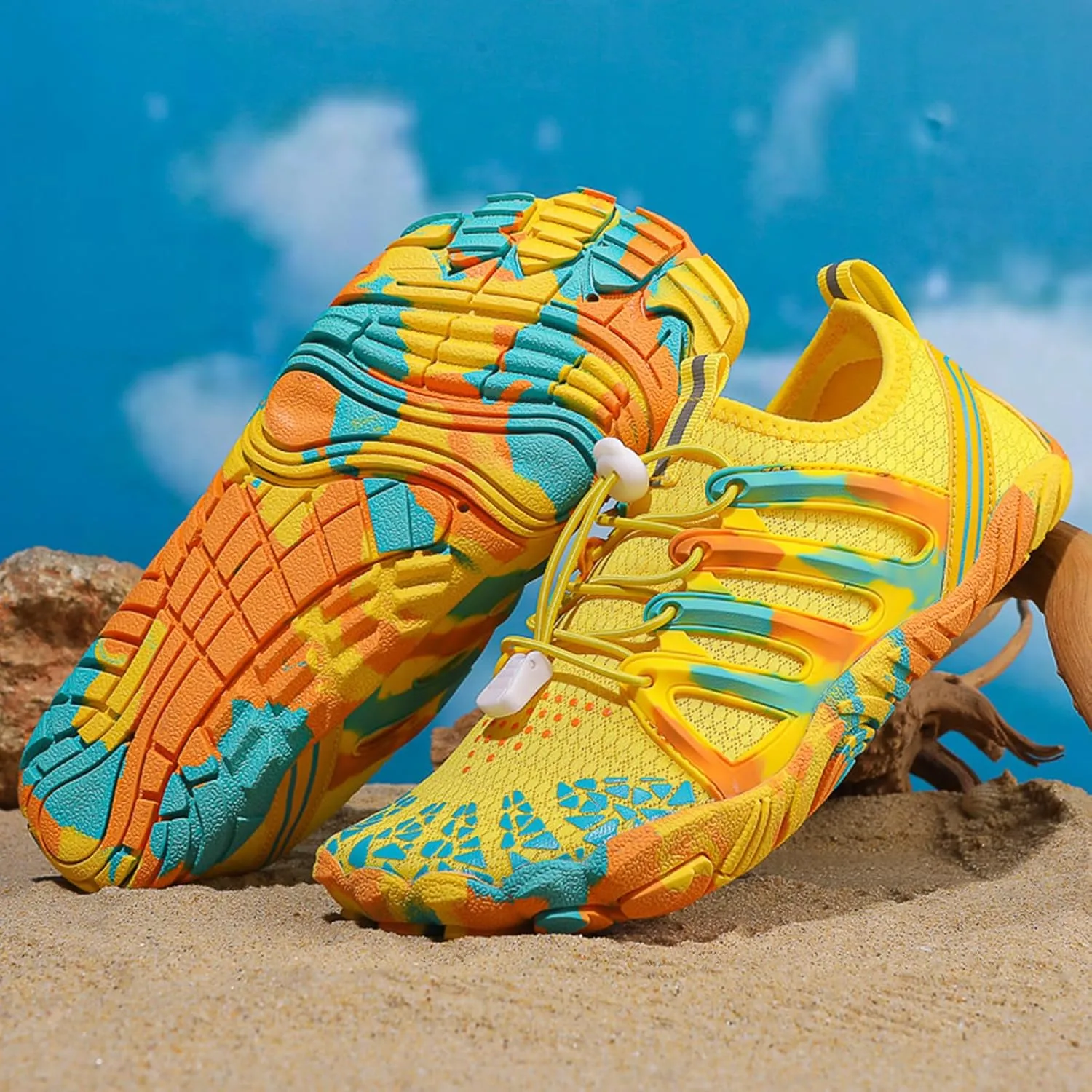 Hike Barefoot Shoes Womens Mens Water Hiking Footwear Healthy Wide Toe Box Non-Slip Outdoor Sports Quick Dry Swim Aqua Beach River Pool Grounding Grounded Soft Sneakers Shoe Diving Boating