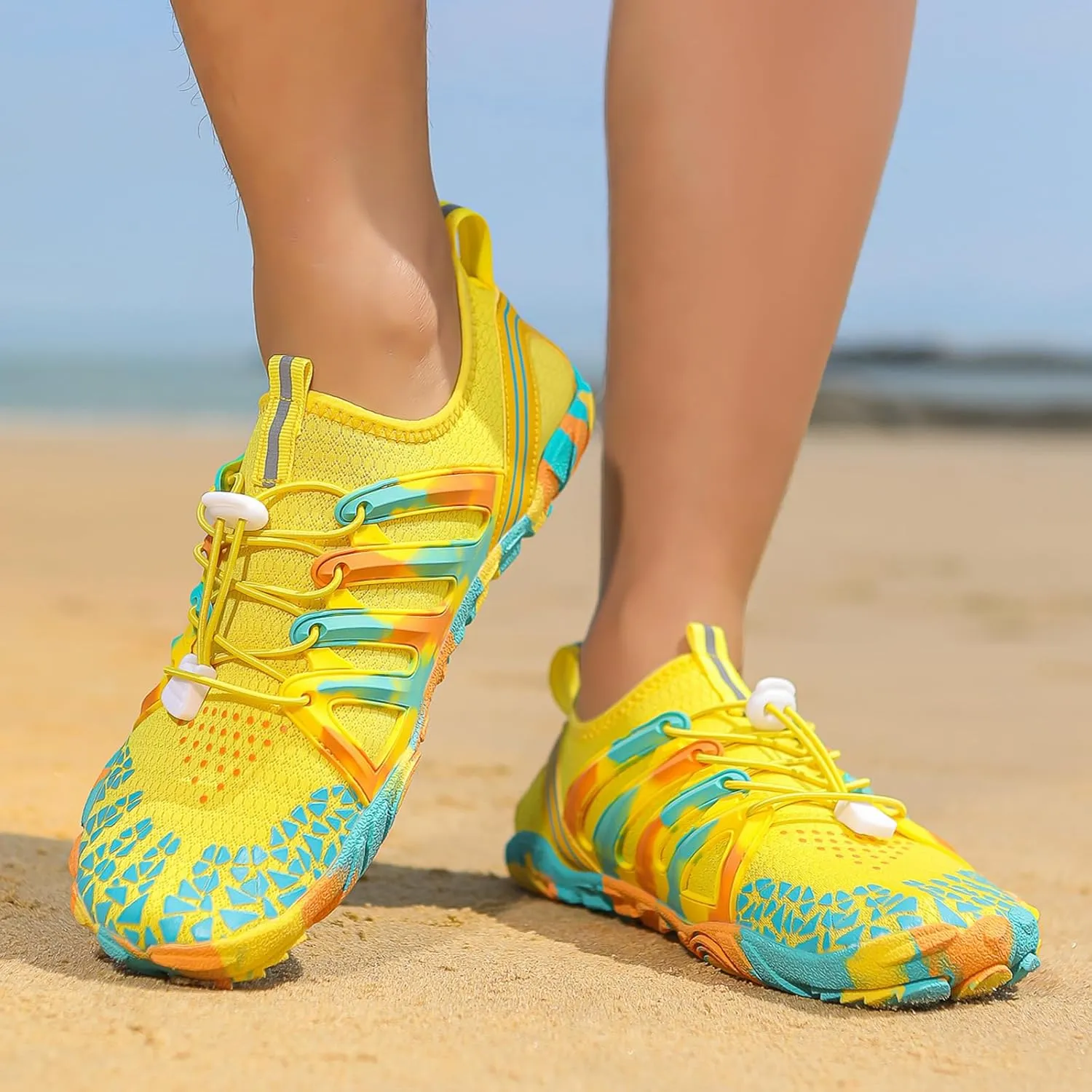 Hike Barefoot Shoes Womens Mens Water Hiking Footwear Healthy Wide Toe Box Non-Slip Outdoor Sports Quick Dry Swim Aqua Beach River Pool Grounding Grounded Soft Sneakers Shoe Diving Boating
