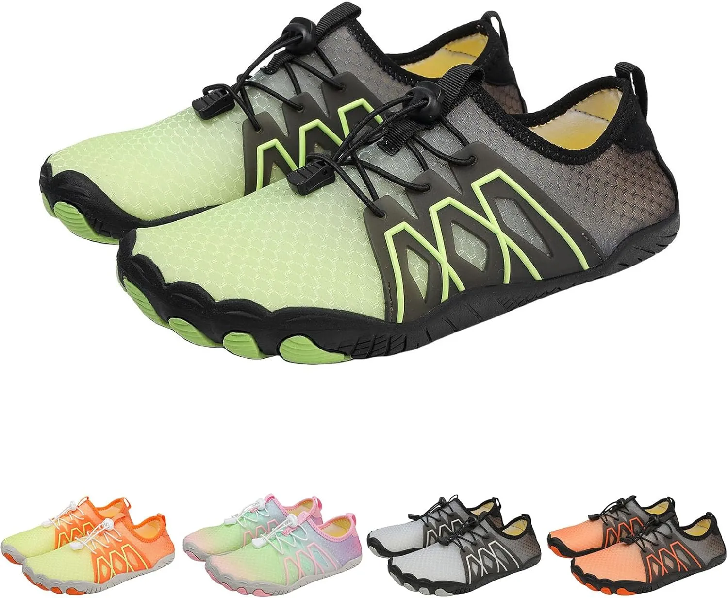 Hiking Footwear for Women Men Lightweight Healthy & Non-Slip Pro Water Shoes,Wide Toe Box & Non-Slip Fashion Trail Hike Comfortwear,Breathable Zero Drop Surf Footwear Comfortwear