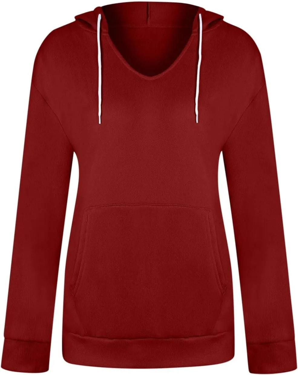 Hoodies Sweatshirts for Women Long Sleeve Shirts Zip Up Fleece Hoodie Jacket Fall Clothes Top with Pocket 2024