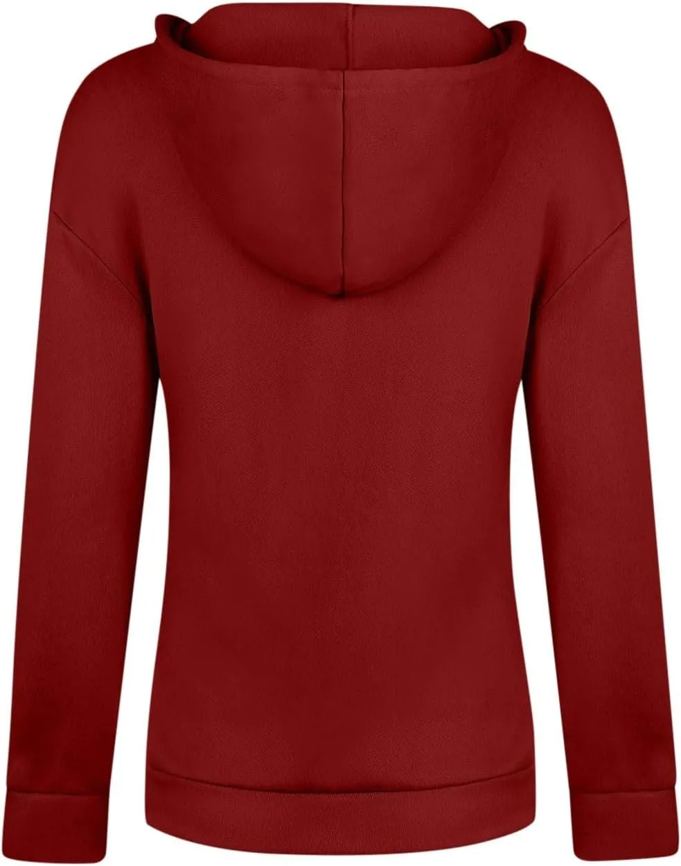 Hoodies Sweatshirts for Women Long Sleeve Shirts Zip Up Fleece Hoodie Jacket Fall Clothes Top with Pocket 2024