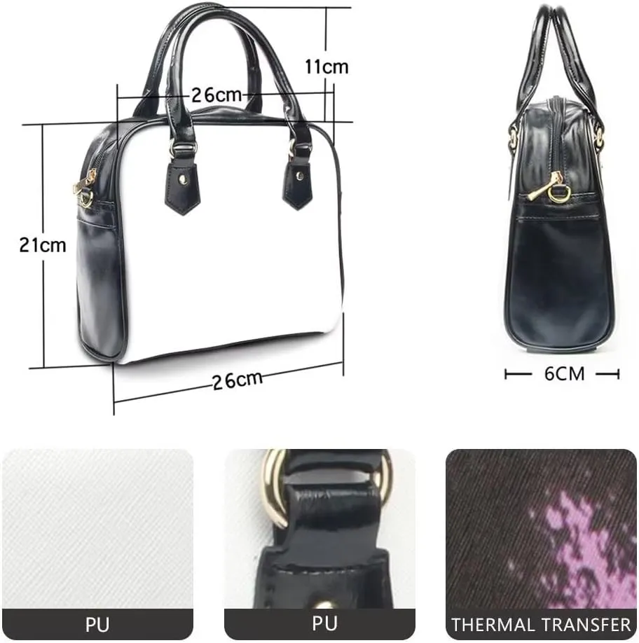HUGS IDEA Crossbody Bag for Valentine's Day Saddle Bag for Women Date Shoulder Purse Hobo Bag