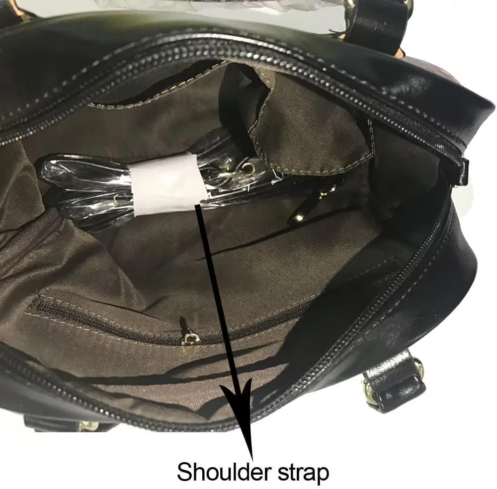 HUGS IDEA Crossbody Bag for Valentine's Day Saddle Bag for Women Date Shoulder Purse Hobo Bag