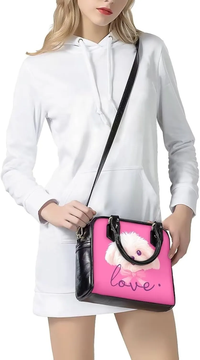 HUGS IDEA Crossbody Purse for Women Hobo Bag Lady Satchel Bag for Work Travel Handbag with Top Handle