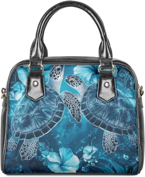 HUGS IDEA Leather Crossbody Bag Vintage Leather Handbag for Women Shoulder Bag Hobo Purse