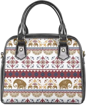 HUGS IDEA Leather Crossbody Bag Vintage Leather Handbag for Women Shoulder Bag Hobo Purse