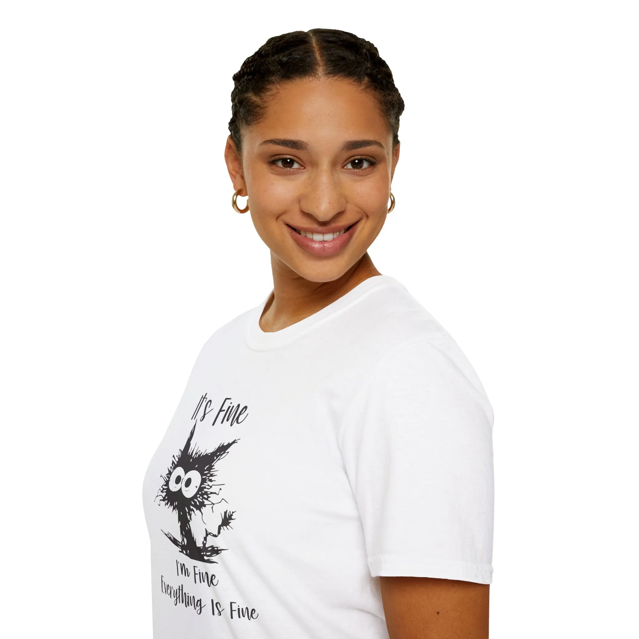 It's Fine, Im Fine, Everything Is Fine - Funny Graphic Tee