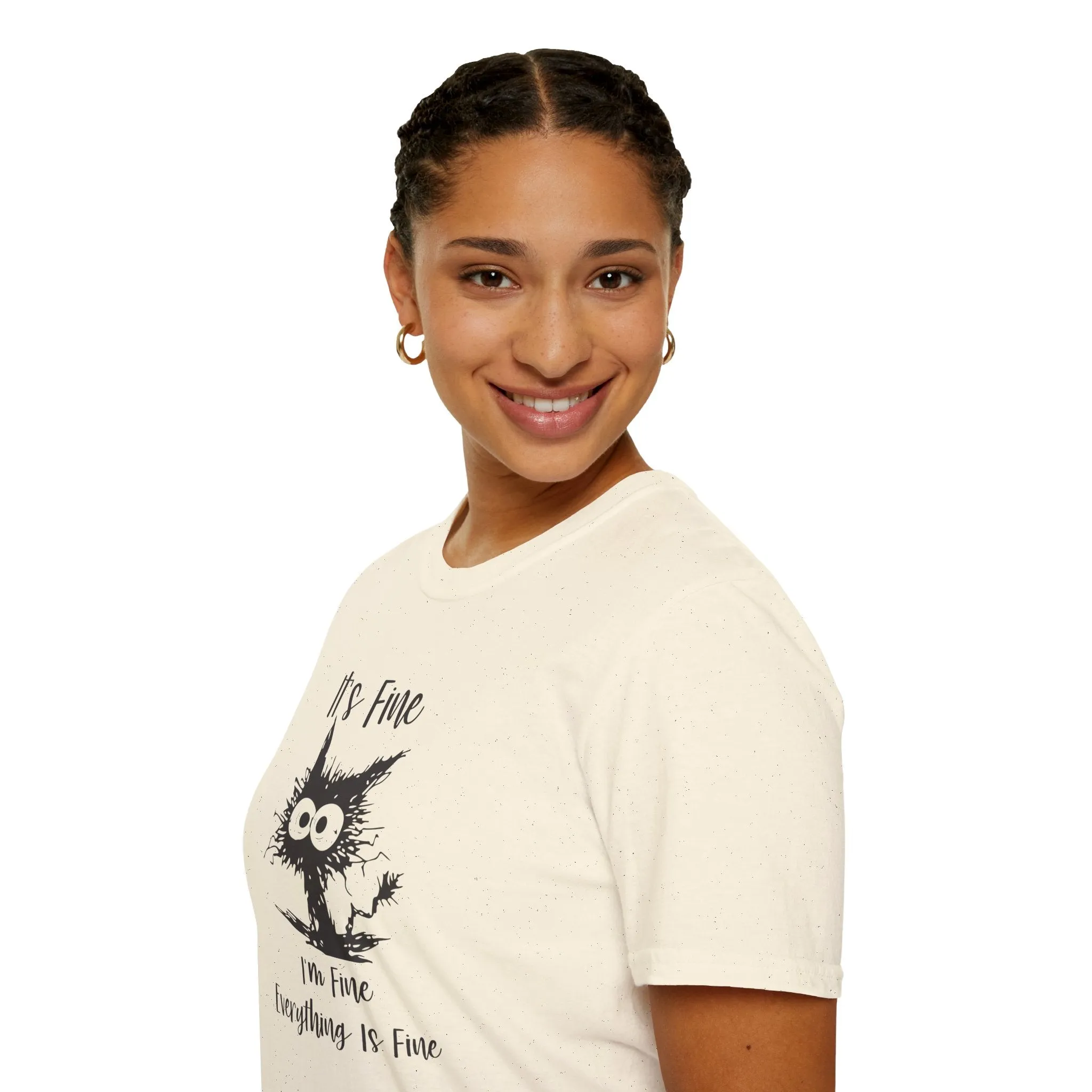 It's Fine, Im Fine, Everything Is Fine - Funny Graphic Tee