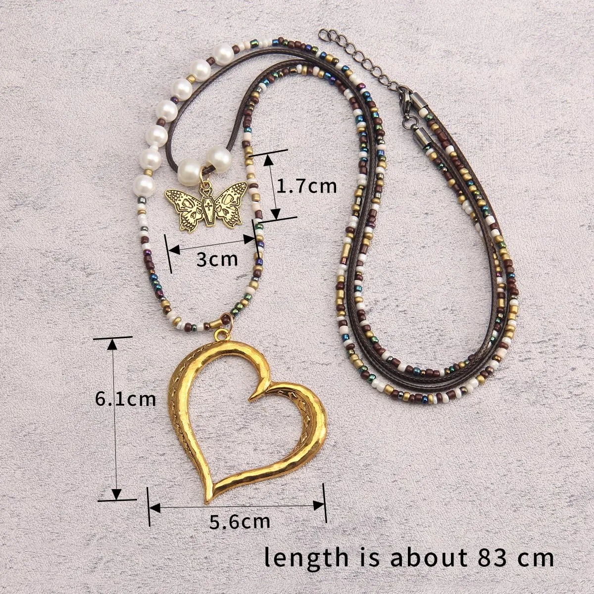 Joxevyia Colorful Beaded Necklaces for Women Turquoise Pearl Seeds Bead Necklace Summer Beach Necklaces Boho Necklaces for Women Beaded Choker Necklace