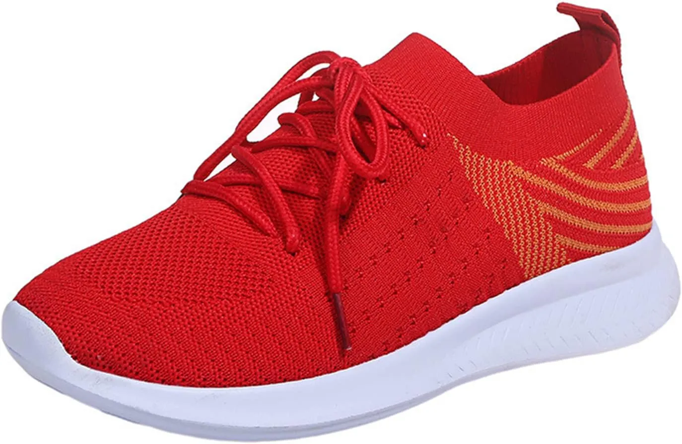 Ladmiple Gym Shoes For Women Workout Running Slip On Non Slip Walking Shoes Lightweight Tennis Fashion Athletic Sneakers