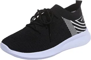 Ladmiple Womens Tennis Shoes Lightweight Walking Shoes Slip On Breathable Athletic Sneakers for Running Gym Workout