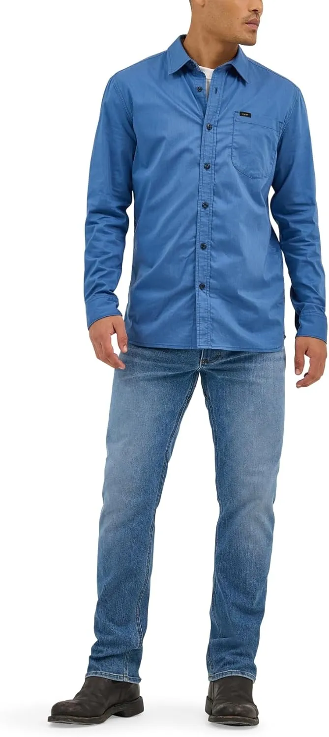 Lee Men's X Move Long Sleeve All-Purpose 1 Pocket Shirt