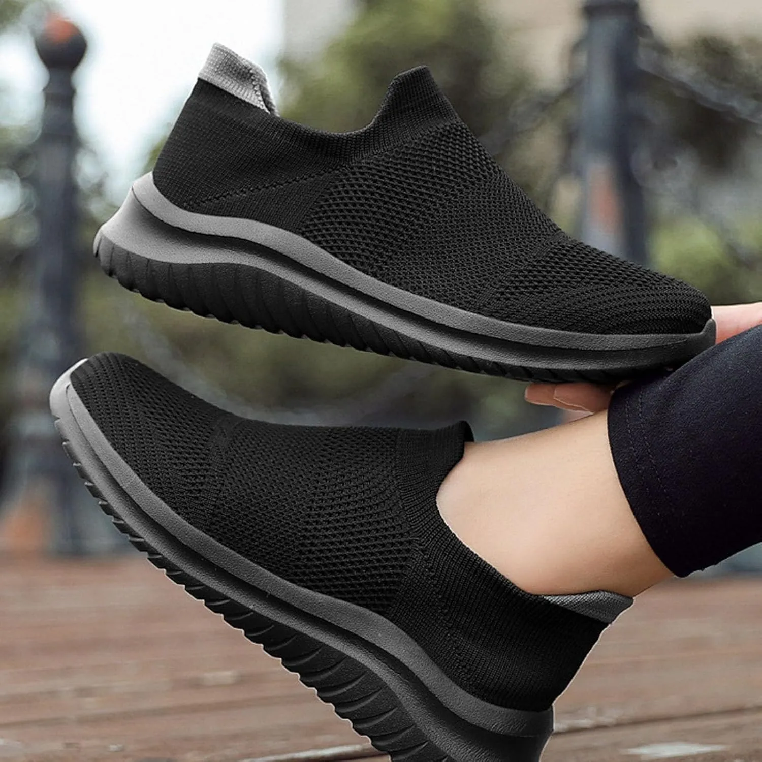 Lightweight Comfortable Wear Orthowear Shoes for Women, Fashion Ortho Shoes for Women Plantar Fasciitis Comfortable Air Cushion Ortho Breathable Stretch Cushion Sneakers