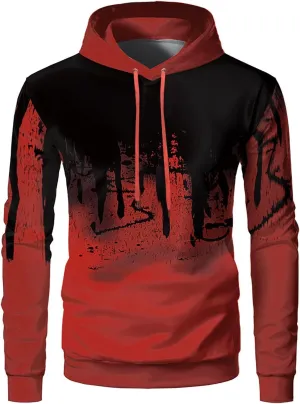Men Fashion Hoodies Sweatshirts Winter Sports Casual Fitness Suit with Dots Hoodie Sweatshirt and Pants