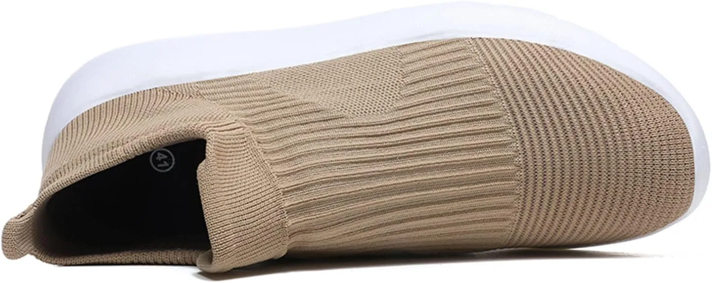 Men Sports Shoes New Pattern Summer Mesh Breathable Comfortable Simple Solid Color Slip On Fashion Sneaker Men Casual