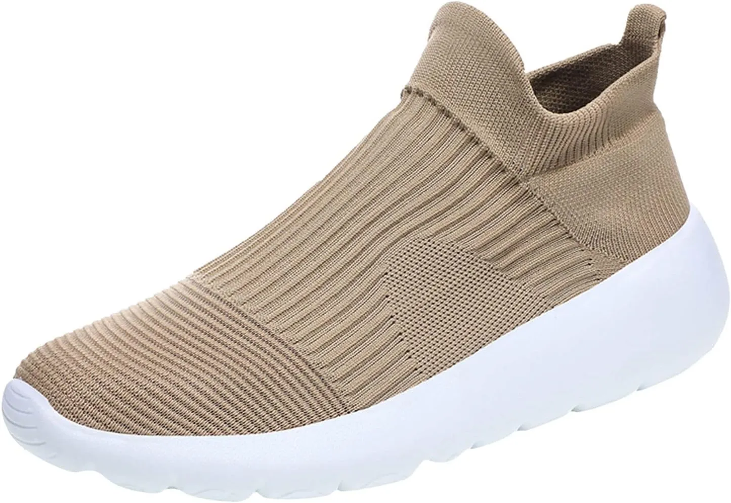 Men Sports Shoes New Pattern Summer Mesh Breathable Comfortable Simple Solid Color Slip On Fashion Sneaker Men Casual