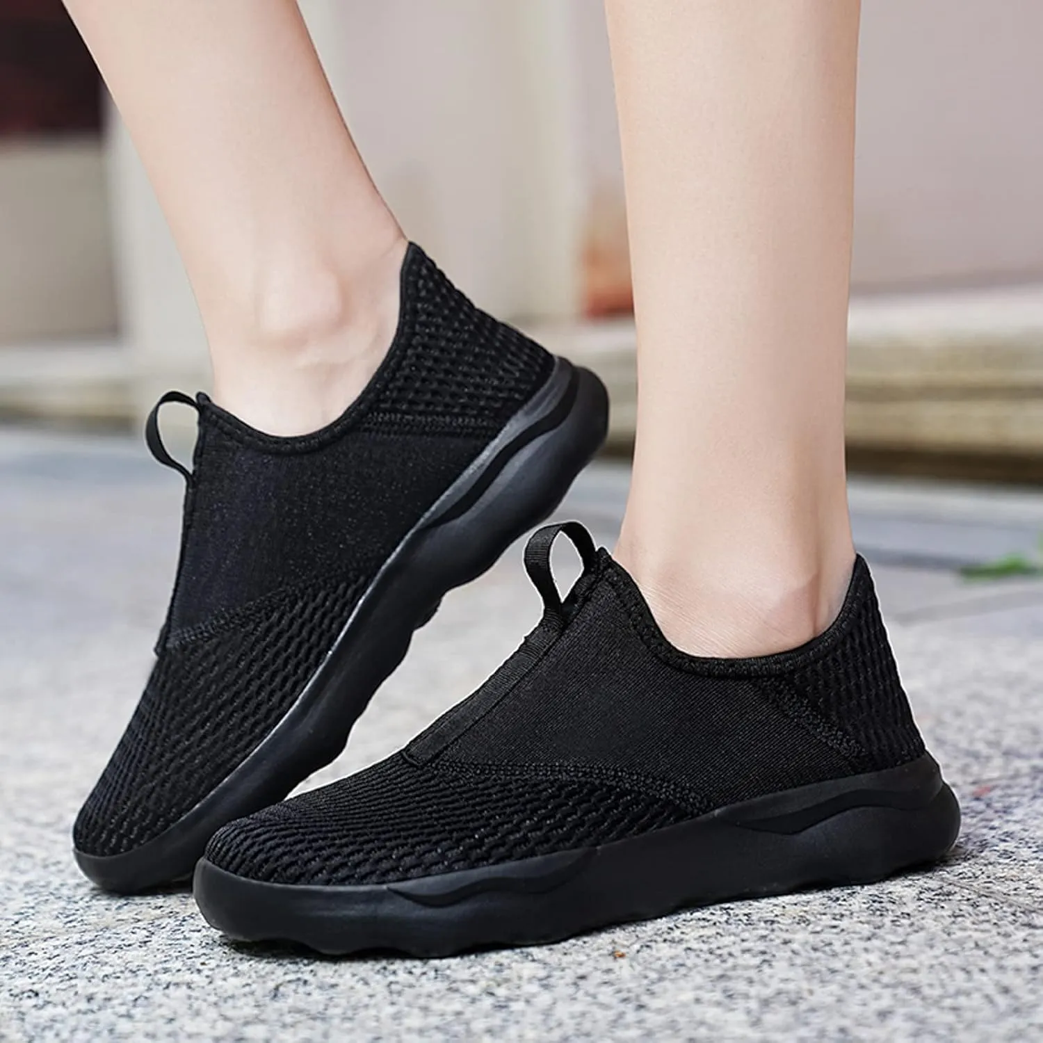 Men's Arch Support Insole Shoes Lightweight Sport Gym Jogging Walking Sneaker Outdoor Non Slip Jogging Sneakers