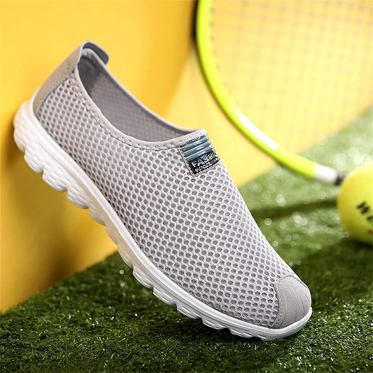 Mens Athletic Shoes Men's Fashion Sneakers Tennis Shoe for Men Slip on Shoe for Men Sport Mesh Sneaker