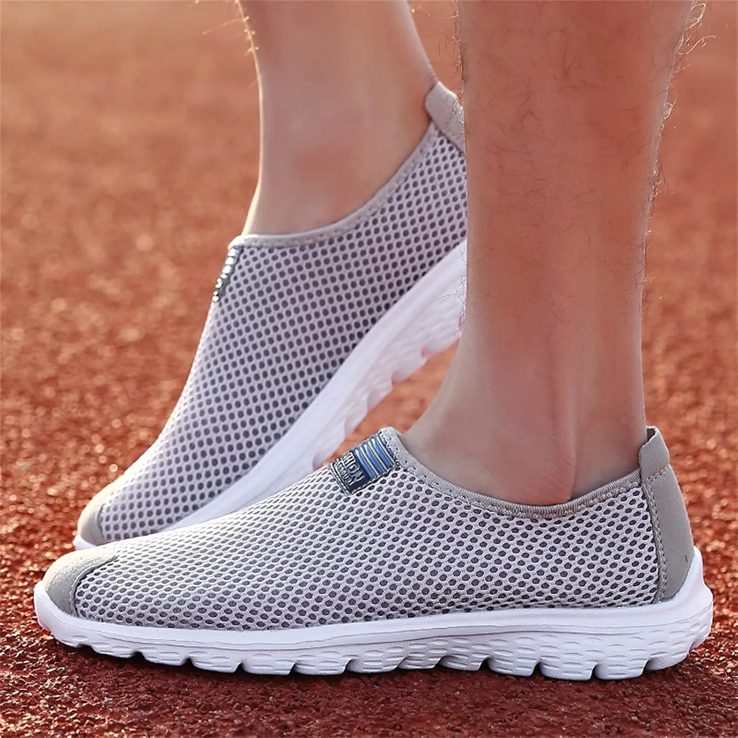 Mens Athletic Shoes Men's Fashion Sneakers Tennis Shoe for Men Slip on Shoe for Men Sport Mesh Sneaker