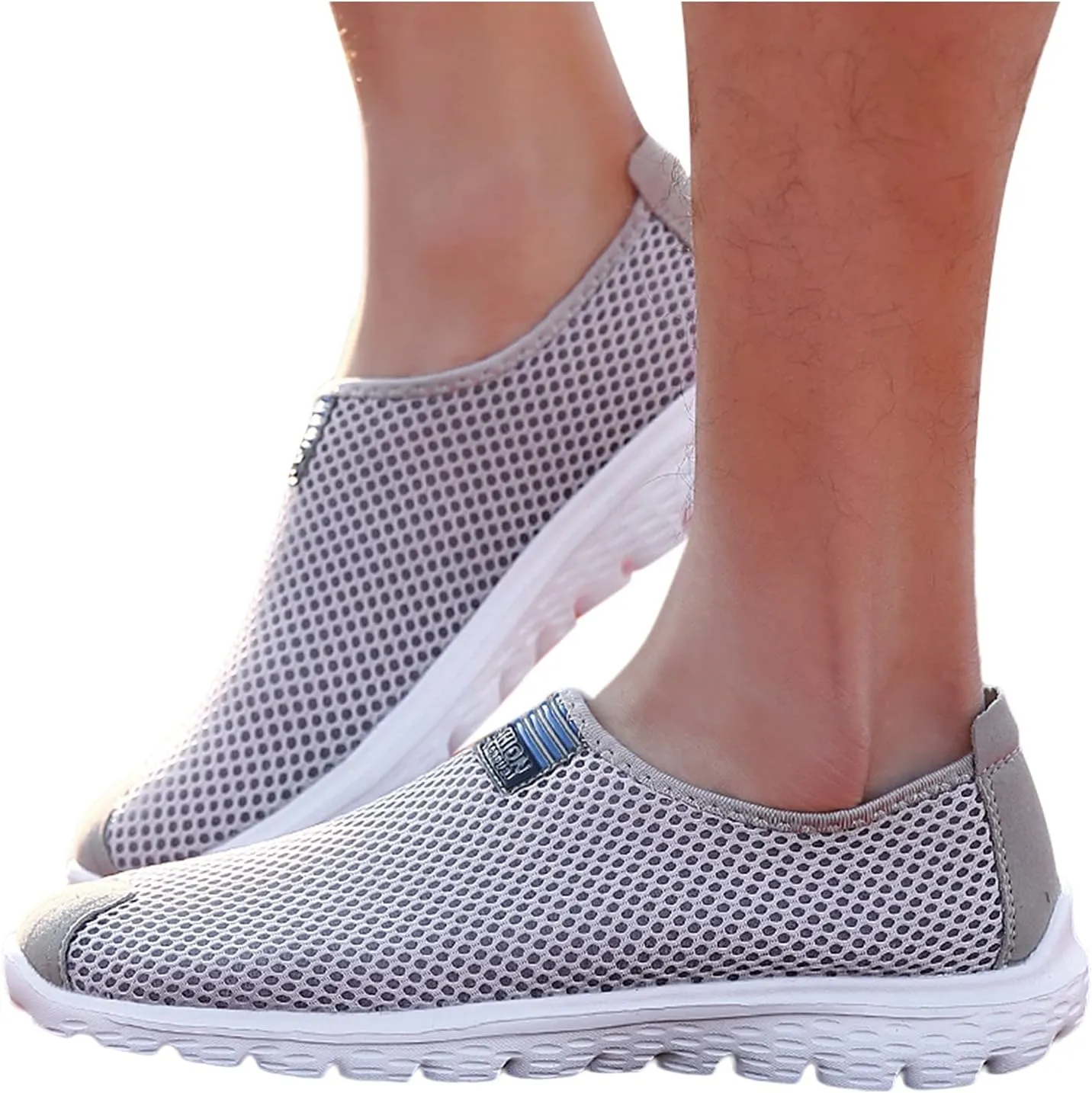 Mens Athletic Shoes Men's Fashion Sneakers Tennis Shoe for Men Slip on Shoe for Men Sport Mesh Sneaker