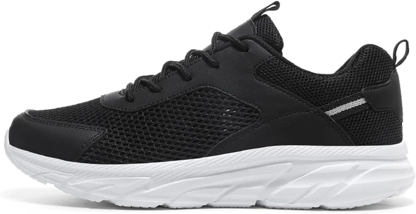 Men's Comfortable Canvas Shoes Lightweight Breathable Slip On Running Shoe Casual Soft Flat Soled Walking Shoes