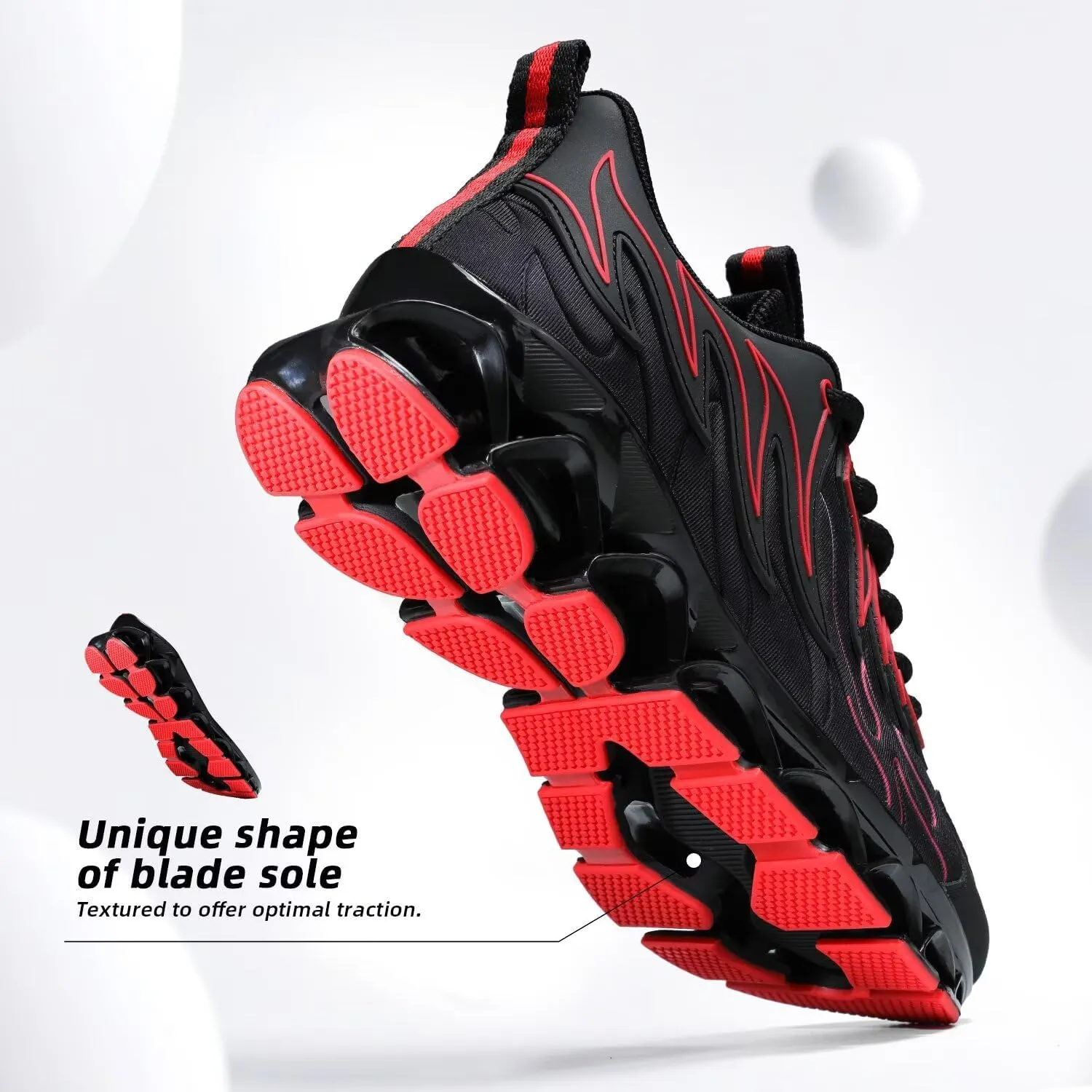 Mens Running Shoes Mesh Breathable Trail Runners Fashion Sport Blade Walking Tennis Sneakers