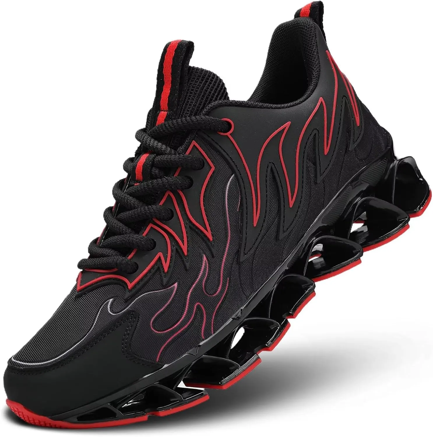 Mens Running Shoes Mesh Breathable Trail Runners Fashion Sport Blade Walking Tennis Sneakers