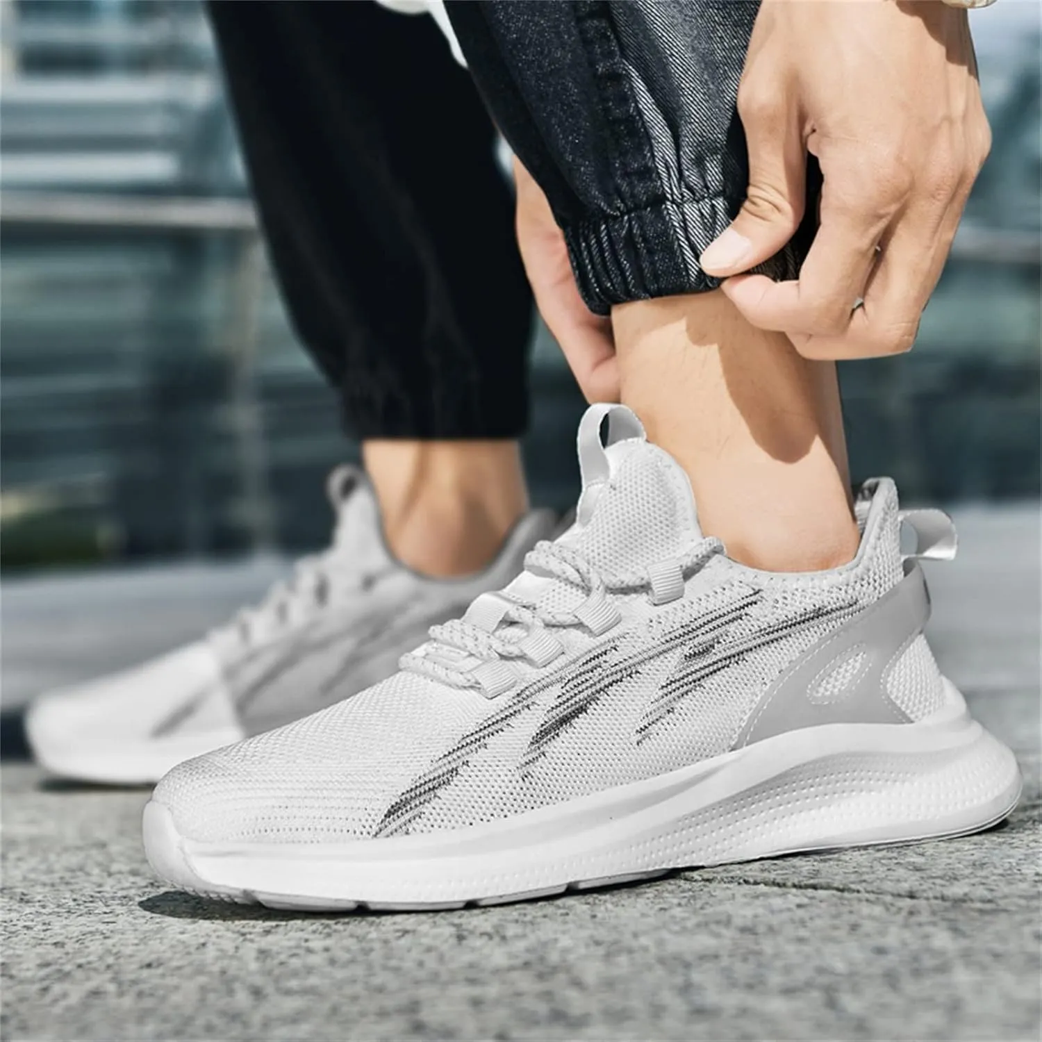 Mens Slip on Shoes Men's Fashion Sneakers Tennis Shoe for Men Sneaker for Men Breathable Sport Sneaker