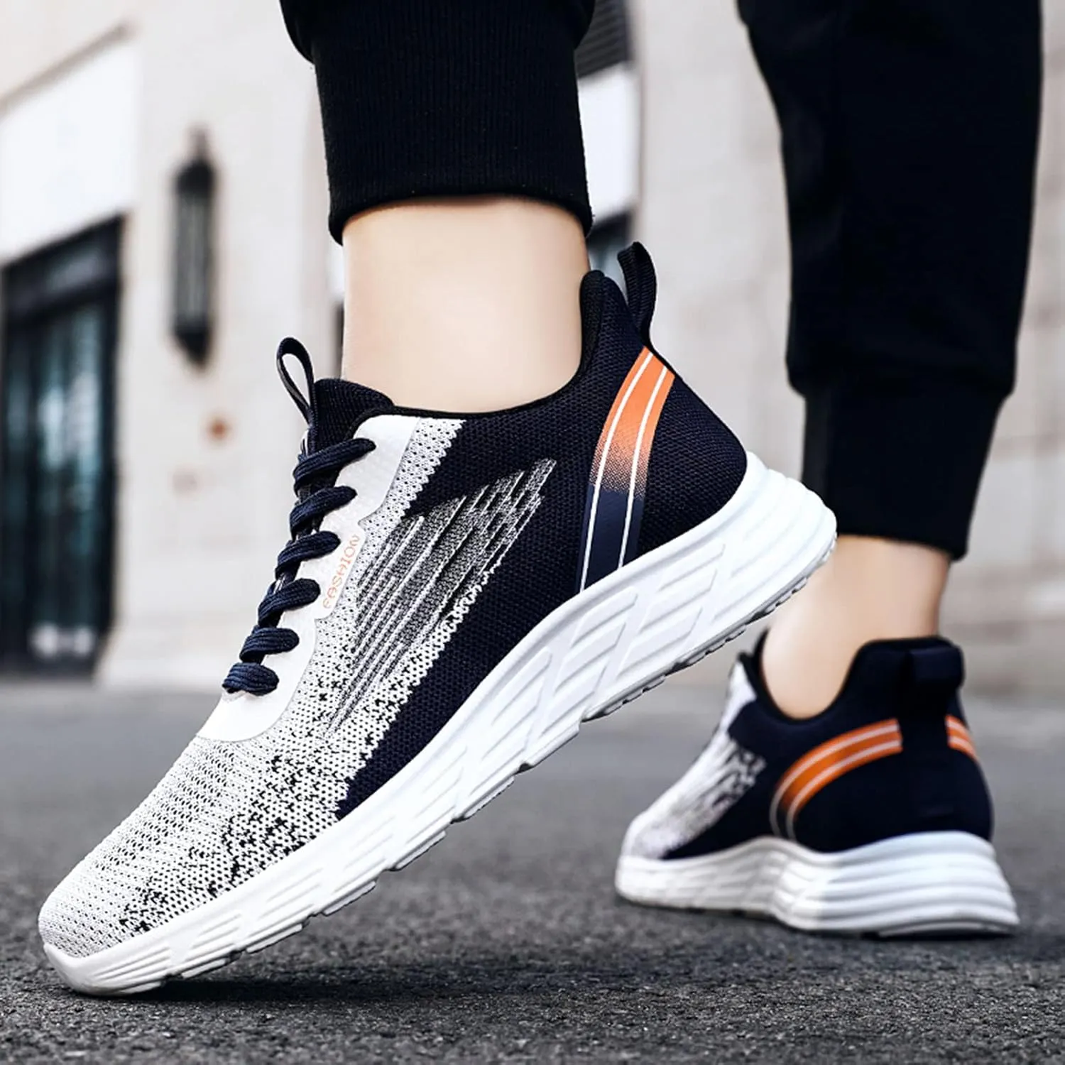 Mens Walking Shoes Mens Tennis Shoes Slip on Shoe for Men Tennis Shoe for Men Casual Lightweight Sneaker