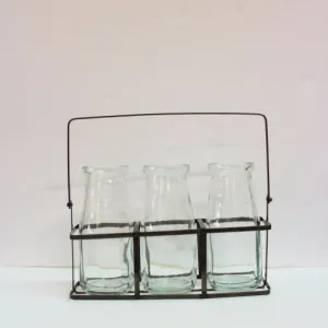Milk Bottles - Set of 3