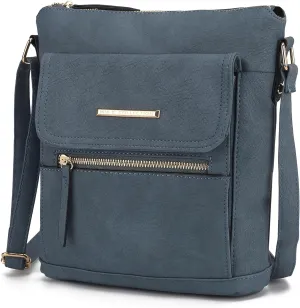 MKF Collection Women's Shoulder Bag, Vegan Leather Crossbody Bag Handbag Purse By Mia K