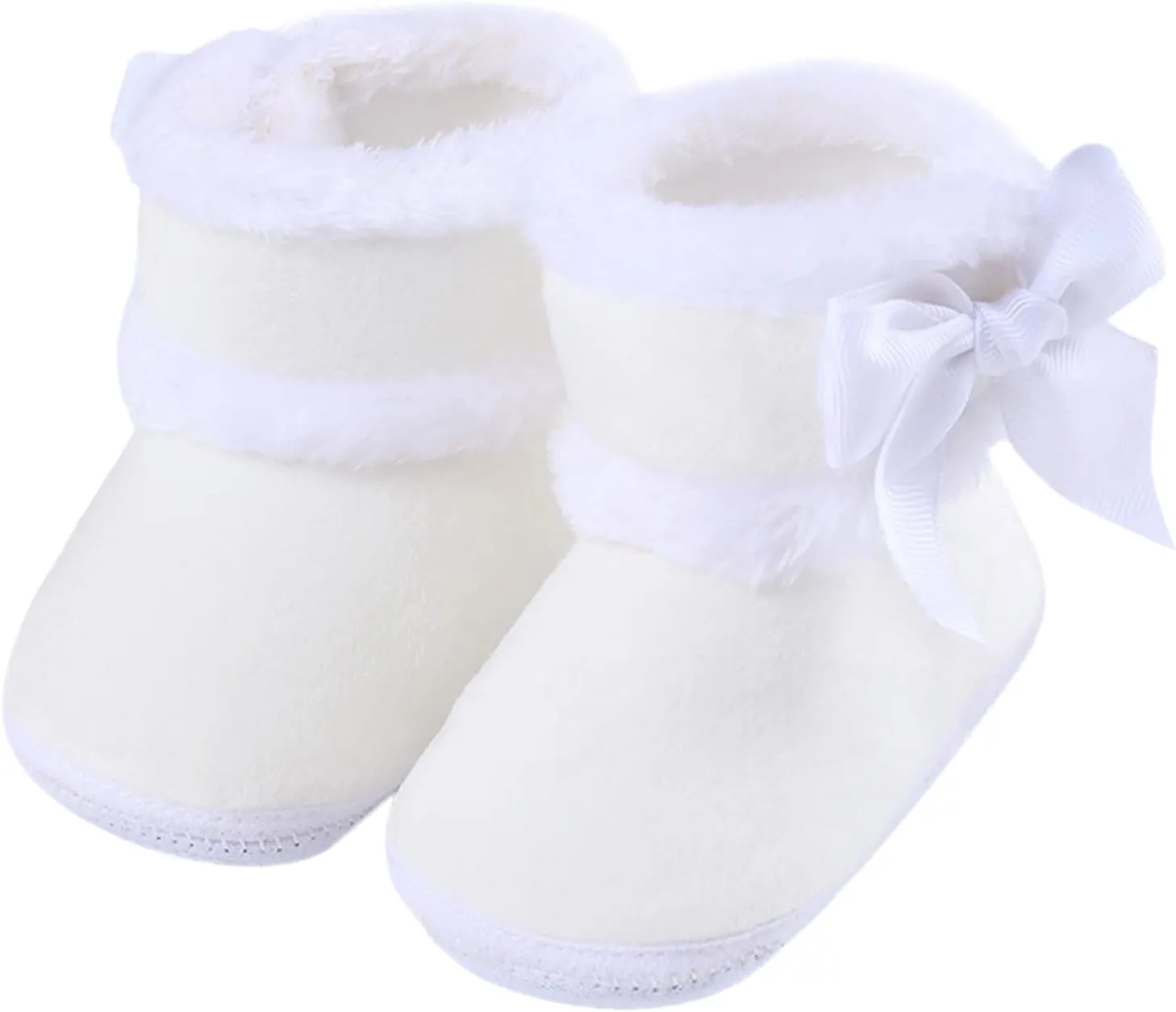 Newborn Shoes for Girls,Baby Girls Boys Warm Shoes Soft Booties Infant Toddler Warming and Fashion Snow Boots Shoes