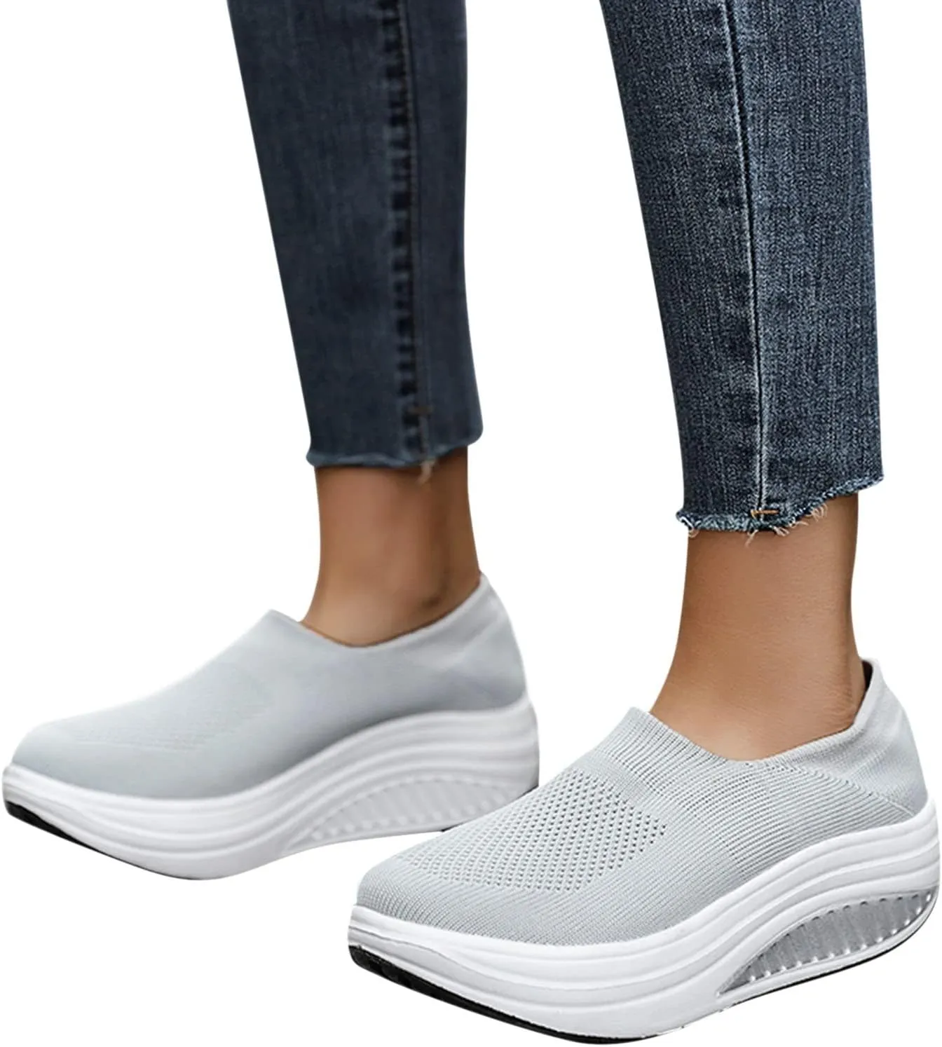 Orthopedic Plantar Fasciitis Shoes Women Black Flats Fashion Sneakers for Women 2023 Trendy Fall Slip On Business Casual Shoes for Women Women's Sneakers Wide Fit Tennis Shoes for Women Size 8 Wide