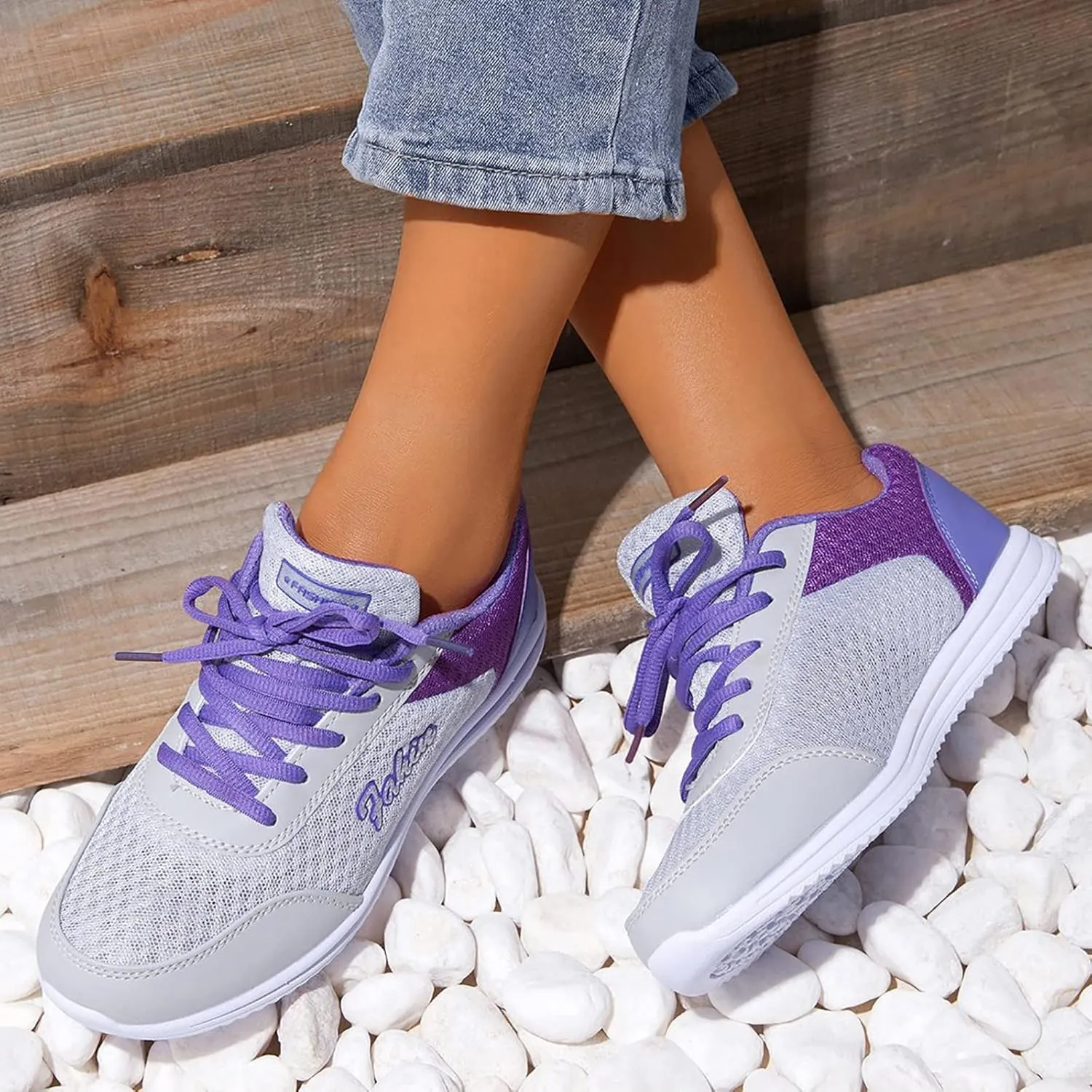 Orthopedic Shoes for Women Wide Width Slip On Zapatos De Trabajo para Mujer Antideslizante Cross Gym Shoes Women Wide Size 8w Womens High Top Sneakers Tenis OrtopDicos Mujer