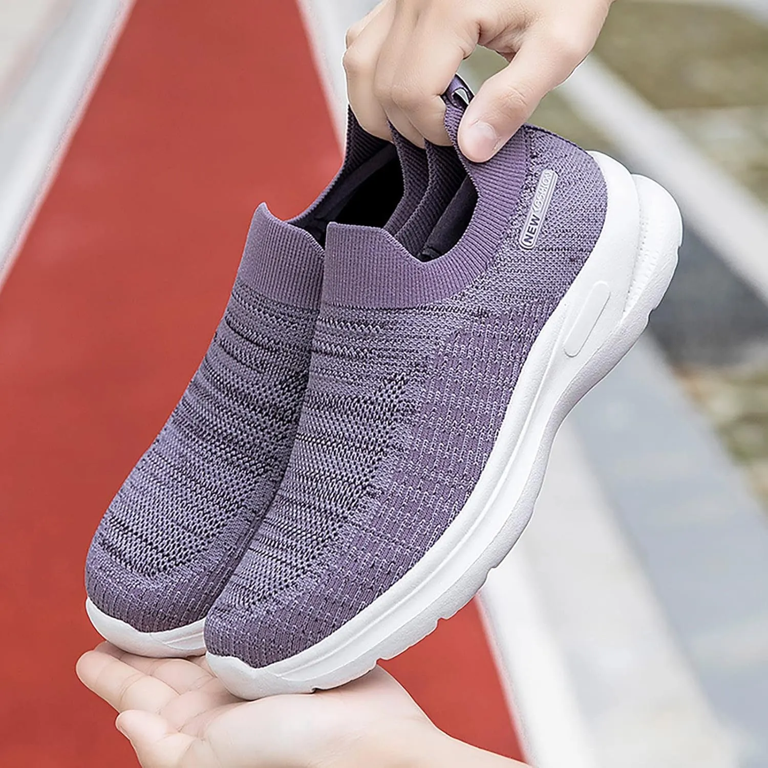 Plantar Fasciitis Shoes Women Slip Ons Zapatos Antideslizantes para Mujer De Cocina Baratos Black and White Running Shoes Women Womens Sneakers Size 6 Slip Ons Size 8 Wide Slip On Shoes for Women