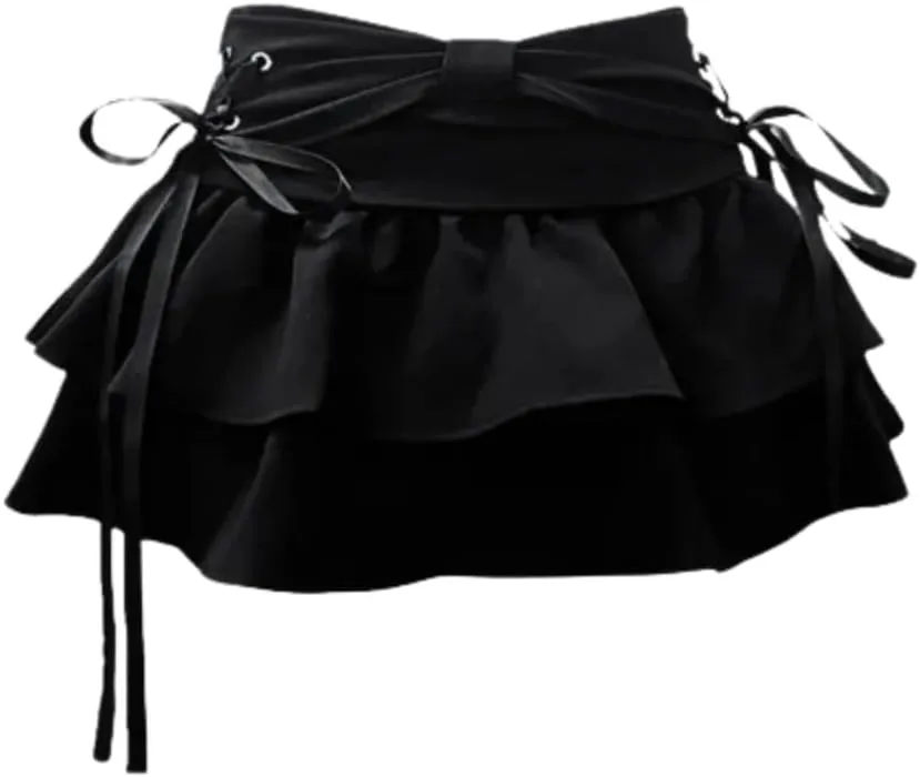 Pokn Cargo Skirt Denim Skirt Women Jean Mini Skirt Women's Cargo Skirt Y2K Skirt Low Waisted Skirt Denim Mini Skirt