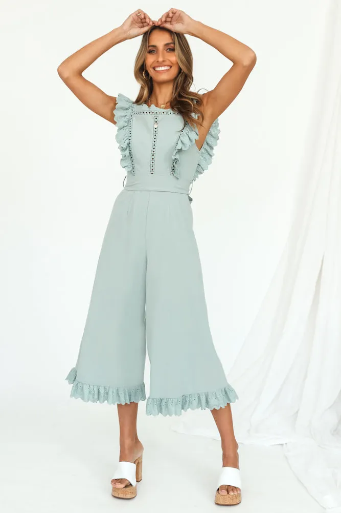 Quaymas Jumpsuit Sage