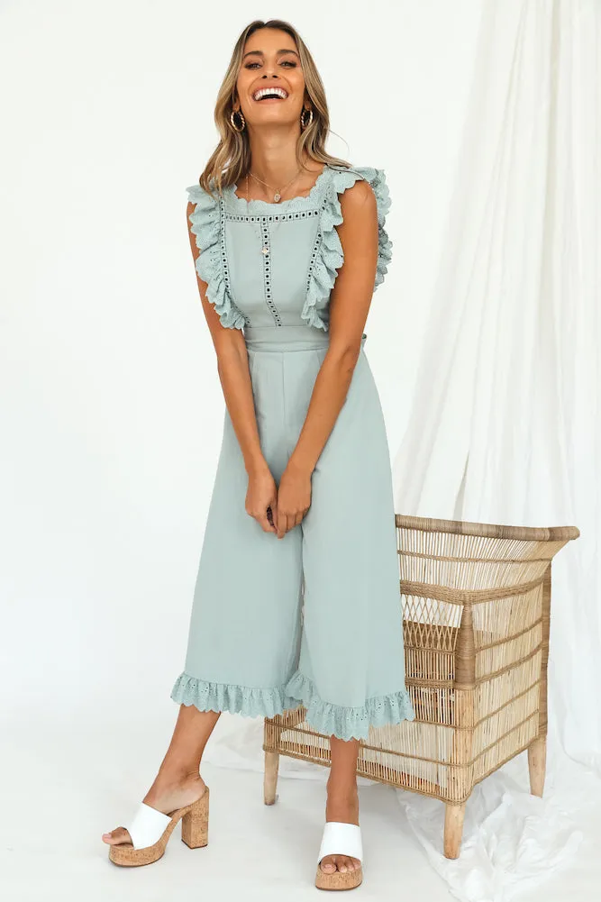 Quaymas Jumpsuit Sage