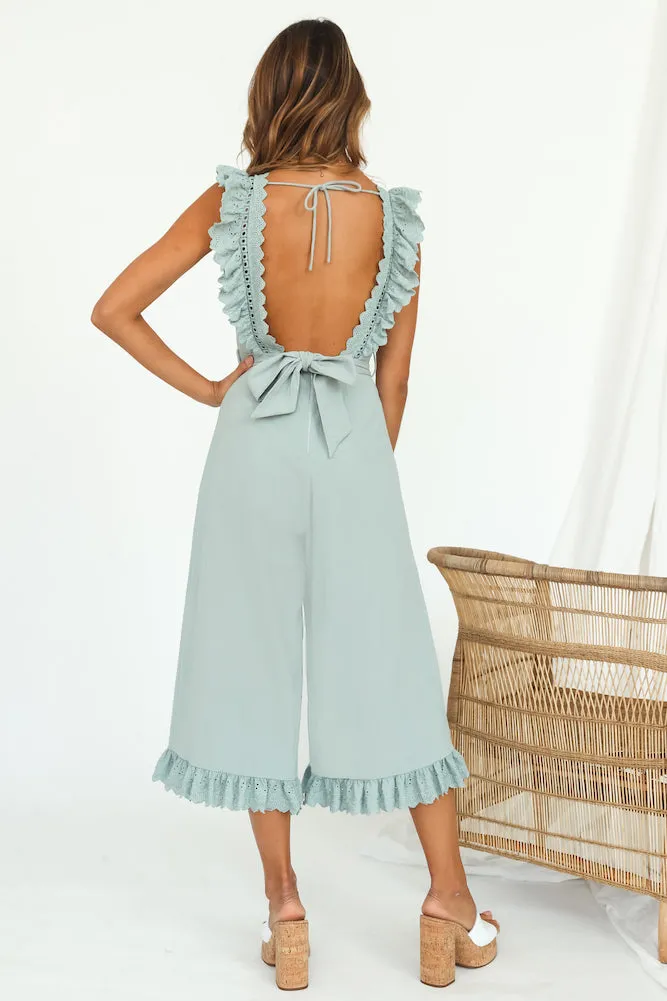 Quaymas Jumpsuit Sage