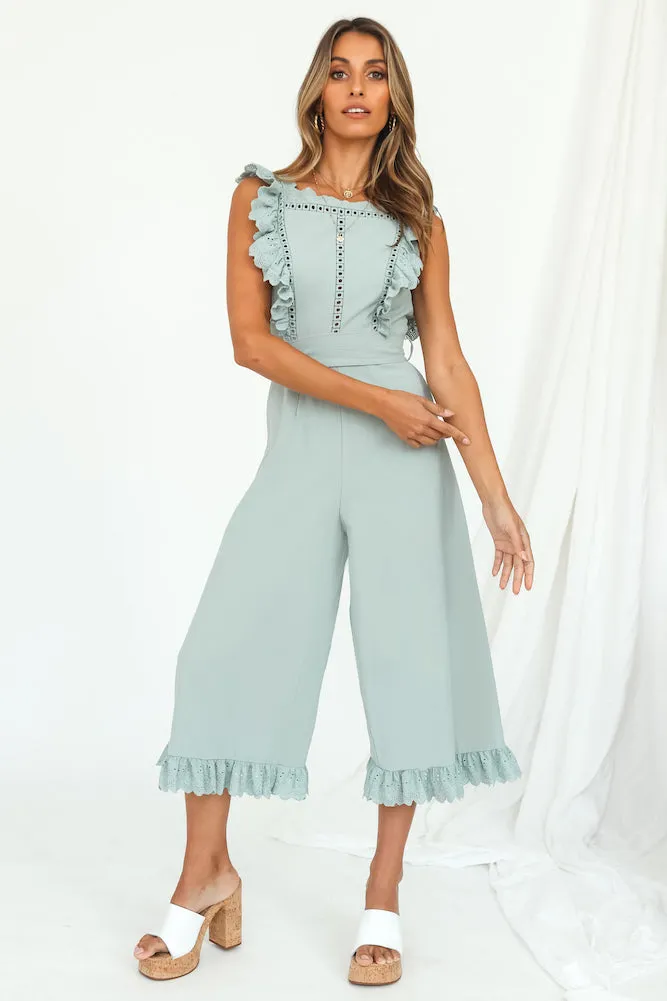 Quaymas Jumpsuit Sage