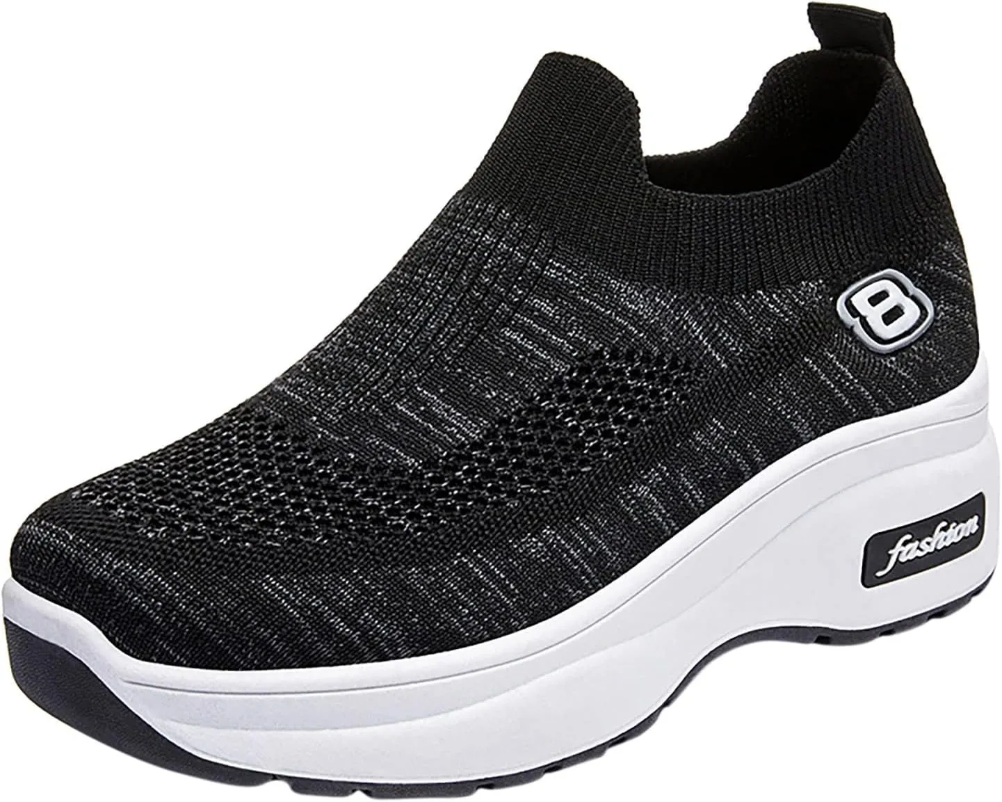 SBGMoSJ Womens Casual Sneakers Wide Feet Sneakers for Women 2023 Extra Wide Black Shoes Women Dressy Sneakers for Women 2023 Running Wide Comfortable Walking Shoes Women Size 11 Dressy