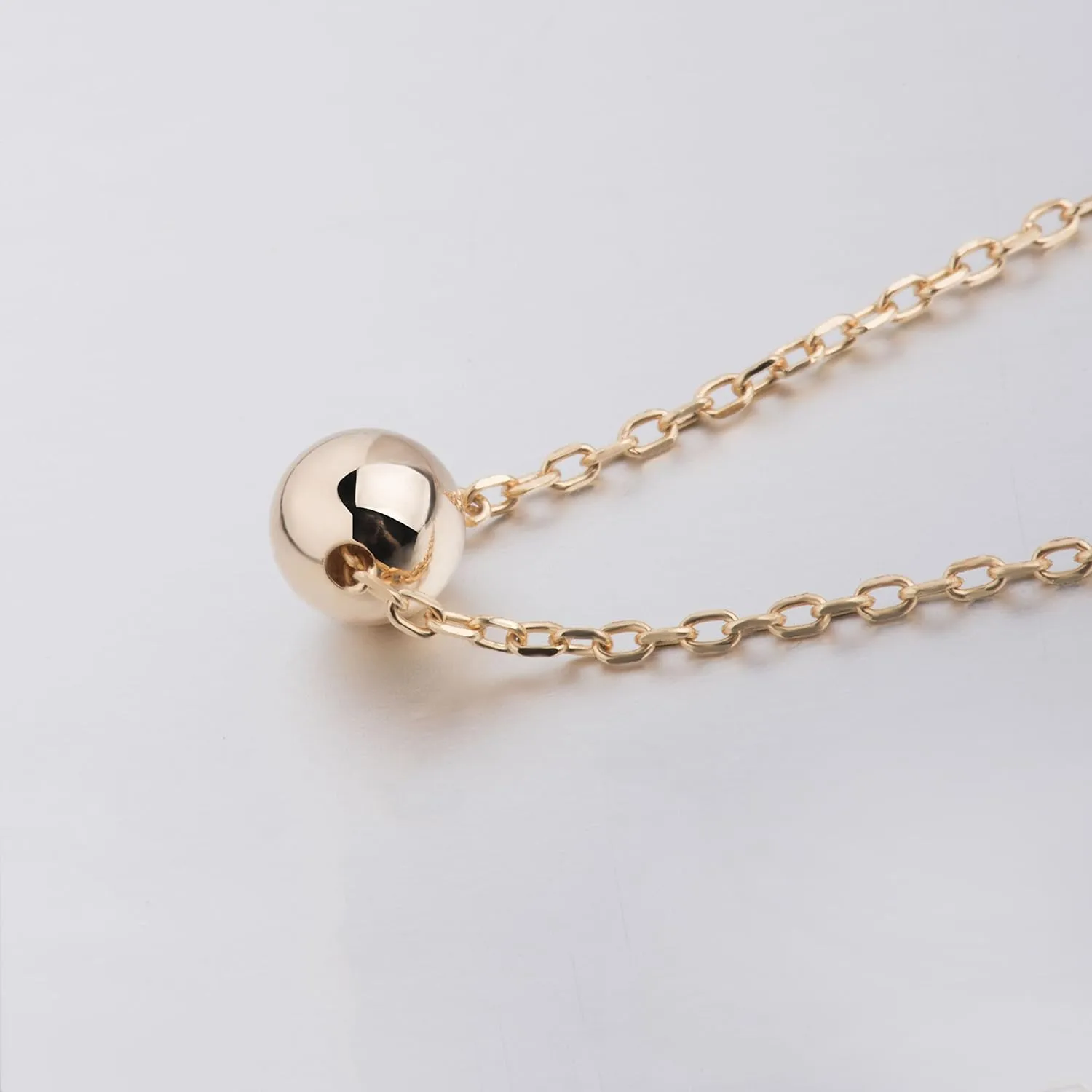 S.Leaf Sterling Silver Tiny Dot Necklace Circle Star Square Heart Necklaces for Women Dainty Necklaces for Women Simple Necklaces for Women