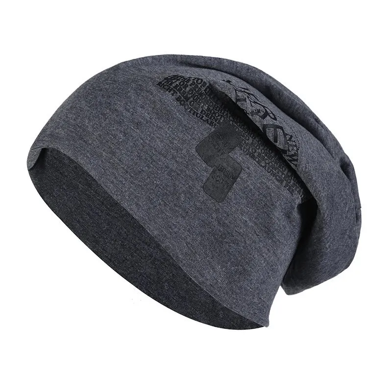 Stylish Sporty Male Beanie with Inscription - SF1695