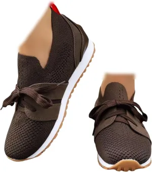 Tennis Shoes Womens Walking Running Slip On Non Slip Gym Workout Shoes Fashion Breathable Mesh Athletic Sneakers 2025