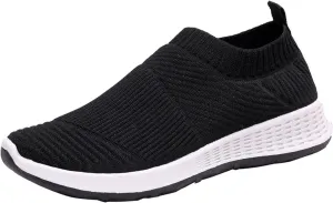 Walking Orthopedic Shoes Women Arch Support Lightweight Breathable Slip On Sneakers Breathable Shoes Women Wedge Leisure Outdoor Running Fitness Shoes Sport Mesh Women's Internationalist Women Sneaker