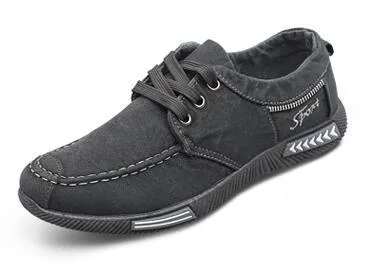 West Louis Outdoor Flats Men Canvas Shoes